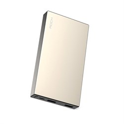 Внешний аккумулятор Rock Stone Емкость 10000 mAh. Сила тока 3,1А 2USB - фото 10159