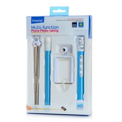 DISPHO: Монопод-держатель CARBON выдвижной с Bluetooth-управлением 3 в 1 - фото 10247