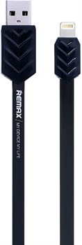 Кабель REMAX Lightning-USB Fishbone Series для iPhone/ iPad 100cм, прорезиненный  - фото 11910
