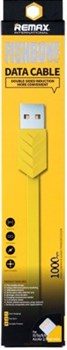 Кабель REMAX Lightning-USB Fishbone Series для iPhone/ iPad 100cм, прорезиненный  - фото 11913
