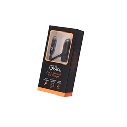 Автомобильный адаптер питания NewGrade АвтоЗУ Dual USB (3.4A) + кабель Lightning - MicroUSB  - фото 12034