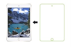 Защитное стекло Ainy Tempered Glass 2.5D для iPad Mini 4 (толщина 0.33 мм) - фото 12181