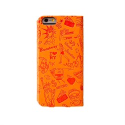 Чехол-книжка Ozaki O!Coat Travel New York case для iPhone 6/6s plus (OC585NY) - фото 12940