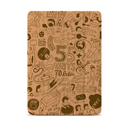 Чехол-книжка Ozaki O!coat Relax   для iPad 9.7" (2017/2018)/ iPad Air  Хаки (OC113KH) - фото 13527