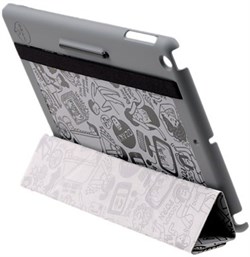 Чехол-книжка Ozaki O!coat Relax для iPad 9.7" (2017/2018)/ iPad Air Серый (OC113GR) - фото 13550