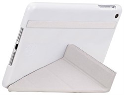 Оригинальный чехол-книжка Ozaki O!Coat Slim-Y 360° для  iPad 9.7" (2017/2018)/ iPad Air  Серый (OC110LG) - фото 13612