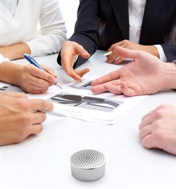 Портативная Bluetooth колонка Xiaomi Mi Portable Round Box (FXR4039CN) - фото 14699