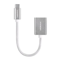 Адаптер-переходник OTG Momax Type-c/USB Elite link (Цвет: Серый) - фото 14805