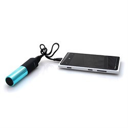 Внешний аккумулятор Remax Lipstick 2400 мАч RPL-12BL (Цвет: Голубой) - фото 15173