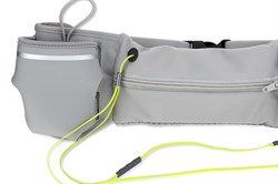 Сумка поясная для спорта Rock Multifunctional Running Belt для смартфона (Цвет: Серый) - фото 15267