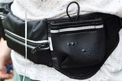 Сумка поясная для спорта Rock Multifunctional Running Belt для смартфона (Цвет: Чёрный) - фото 15270