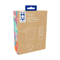 Сетевое зарядное устройство Mixberry 4.8A 4USB (Цвет: Чёрный) - фото 15752