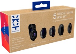 Объектив-линза Mixberry набор 5 в 1 (Цвет: Чёрный)