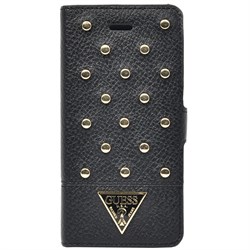 Чехол-книжка Guess для iPhone 5c Tessi Booktype Black (Цвет: Чёрный) - фото 15857