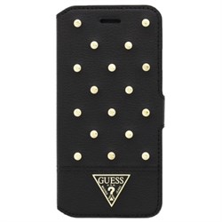 Чехол-книжка Guess для iPhone 6/6s Tessi Booktype Black (Цвет: Чёрный) - фото 15872