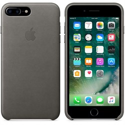 Оригинальный кожаный чехол-накладка Apple для iPhone 7 Plus/8 Plus, цвет «грозовое небо» (MMYE2ZM/A) - фото 16395