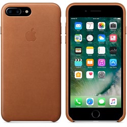 Оригинальный кожаный чехол-накладка Apple для iPhone 7 Plus/8 Plus, цвет «золотисто-коричневый» (MMYF2ZM/A) - фото 16424