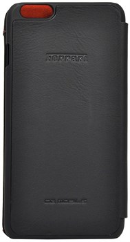 Чехол-флип Ferrari для iPhone 6/6s plus Montecarlo Flip Black (Цвет: Чёрный) - фото 16519