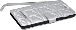 Чехол-книжка Karl Lagerfeld для iPhone 6/6s plus Kuilted Booktype Silver (Цвет: Серый) - фото 16572