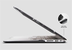 Защитная накладка Uniq для Macbook 12" HUSK Pro Marbre (Цвет: Чёрный) - фото 16901