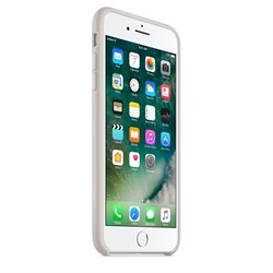 Оригинальный силиконовый чехол-накладка Apple для iPhone 7/8, цвет «бежевый»  (MMWR2ZM/A) - фото 17313