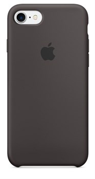 Оригинальный силиконовый чехол-накладка Apple для iPhone 7/8, цвет &#171;тёмное какао&#187;  (MMX22ZM/A)