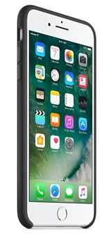 Оригинальный силиконовый чехол-накладка Apple для iPhone 7 Plus/8 Plus, цвет «чёрный цвет»  (MMQR2ZM/A) - фото 17886