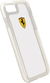 Чехол-накладка Ferrari для iPhone 7 Plus/8 Plus  Shockproof Hard PC Transparent, Цвет «Прозрачный» (FEGLHCP7LTR) - фото 18623