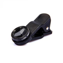 Объектив-линза Lieqi "Треугольная призма" Цвет: Чёрный (LQ-004) - фото 20154