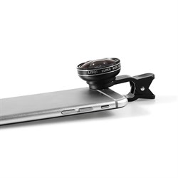 Объектив-линза Lieqi набор 3 в 1:Fisheye, Макро объектив,широкоугольная линза Цвет: Чёрный (LQ-603) - фото 20309