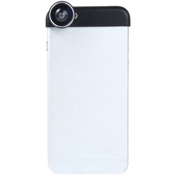 Объектив-линза Lieqi набор 3 в 1:  Fisheye, Макро ( macro ) объектив,широкоугольная линза для iPhone 6 Цвет: Чёрный (LQ-019) - фото 20326