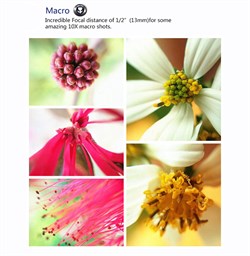 Объектив-линза Lieqi набор 3 в 1: fisheye, Макро объектив,широкоугольная линза Цвет: Красный (LQ-003) - фото 20386