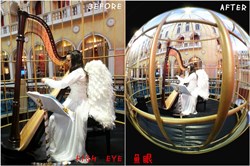 Объектив-линза Lieqi набор 4 в 1: Поляризационная линза, Макро линза, Fisheye, Широкоформатная линза. Цвет: Чёрный (LQ-008) - фото 20460