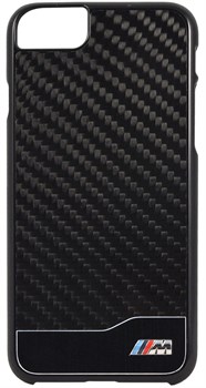 Чехол-накладка BMW для iPhone 7/8 M-Collection Aluminium&Carbon Hard Black, цвет «черный» (BMHCP7MDCS) - фото 20669