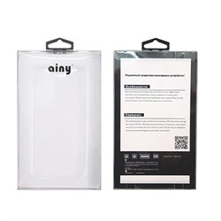 Защитное стекло Ainy Tempered Glass 3D для iPhone 6/6s Plus на весь экран с закруглением (Цвет: Розовый, толщина 0.33 мм) - фото 20698
