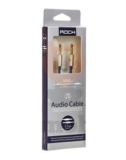 Кабель AUX Audio Cable Rock 3.5мм - фото 20894