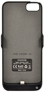 Чехол-аккумулятор Ferrari Powercase Hard 2800mAh для iPhone 8/7/6s/6, цвет черный" (FEFOPCP7BK) - фото 21109