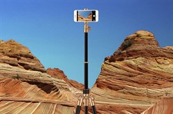 Трипод-штатив Momax Tripod PRO 6 130 см, цвет "розовое золото" (TRS6) - фото 21241