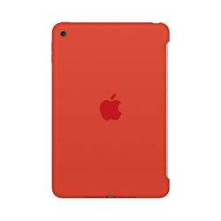 Чехол-накладка Apple Silicone Case для iPad mini 4, цвет "Оранжевый" (MLD42ZM/A) - фото 21822