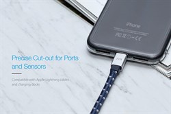 Чехол-накладка Just Mobile TENC для iPhone X (цвет прозрачный-матовый) - фото 23198