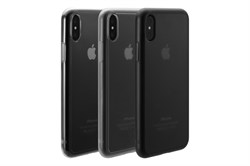 Чехол-накладка Just Mobile TENC для iPhone X (цвет прозрачный-матовый) - фото 23211