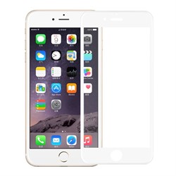 Защитное стекло Ainy Full Screen Cover 0.2 мм для iPhone 7 Plus (Без скругления, цвет "белый") - фото 23309