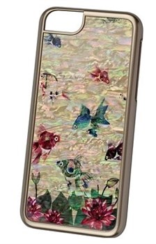 Чехол-накладка iCover iPhone 6/6s Mother of Pearl 06, дизайн "рыбки" (IP6/4.7-MP-GD/GF) - фото 23525