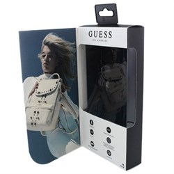 Беспроводные наушники Guess Original Premium Bluetooth, гарнитура+управление, цвет "черный" (GUEPBTBK) - фото 23576