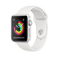 Apple Watch Series 3 38mm "Silver" - фото 24432