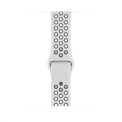 Apple Watch Series 4 Nike+ 40mm "Чёрно-Белый" (Панда) (с перфорацией) - фото 24528