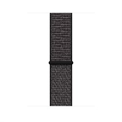 Apple Watch Series 4 Nike+ 40mm "Чёрный" (с чёрным нейлоновым ремешком) - фото 24543