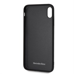Чехол-Накладка Mercedes iPhone XS Max Twister Hard Leather, "Blue" (MEPERHCI65QGLNA) - фото 25256