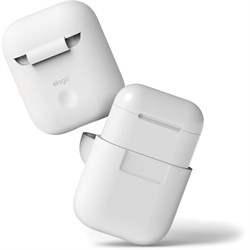 Чехол Elago для AirPods Silicone case (Белый) (EAPSC-WH) - фото 25435