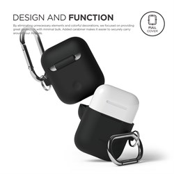 Чехол Elago для AirPods Hang case (Чёрный) (EAPSC-HANG-BK) - фото 25506
